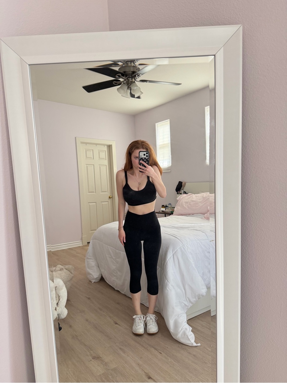 Old Navy Black Seamless Active Crop Top